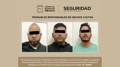 Persecución en Tlalnepantla permite rescatar a dos choferes de carga
