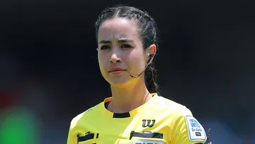 Katia Itzel García es la primera mujer mexicana como árbitro central en el Mundial