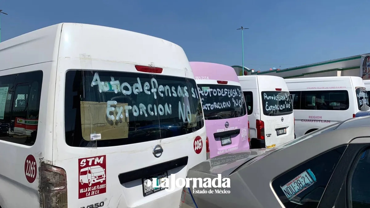 Video: Transportistas se congregan en la México-Querétaro