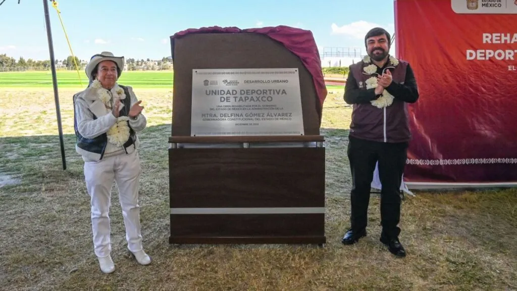 Edomex rehabilita Unidad Deportiva en El Oro con inversión de 18.8 mdp