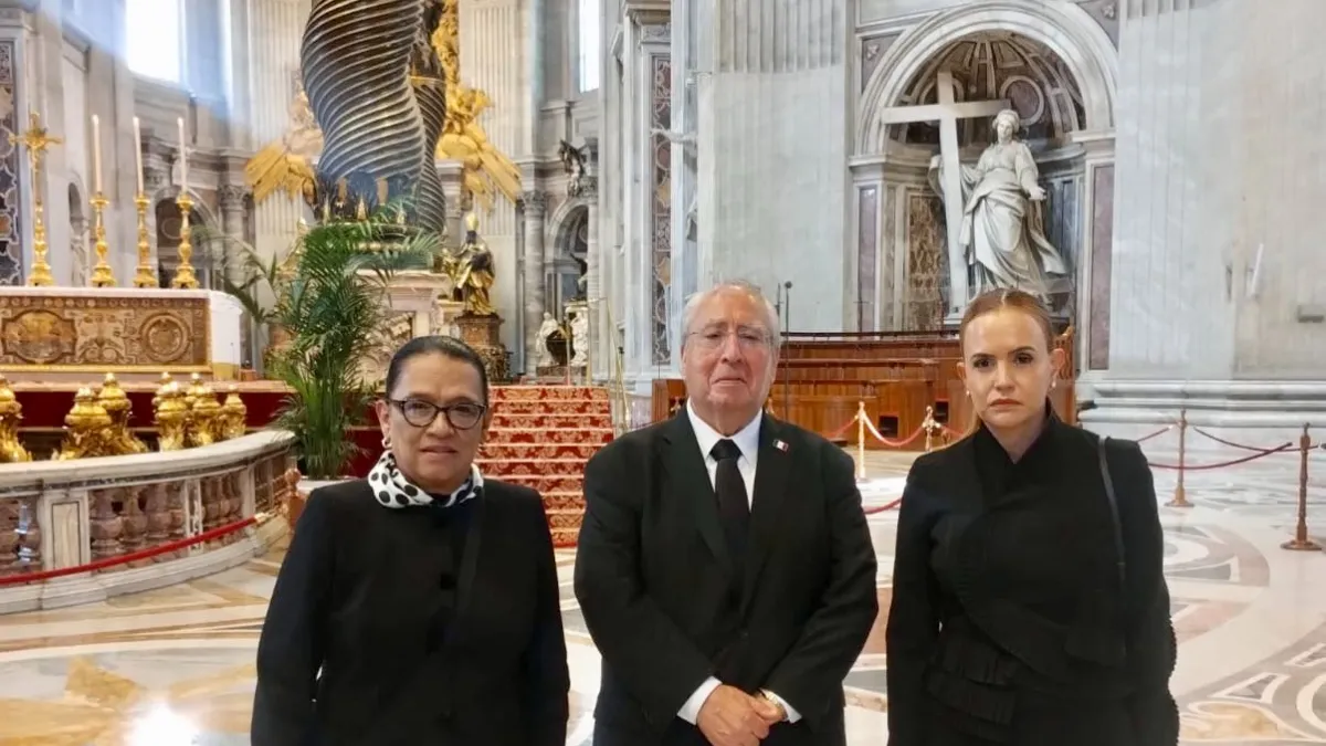 La mandataria aprovechó para resaltar el legado que el papa Francisco le dejó al mundo.