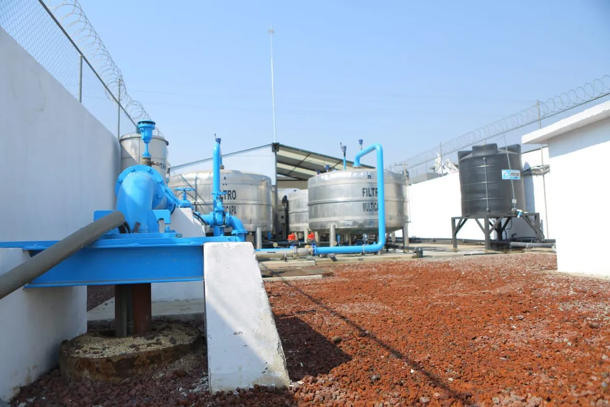 Monitorean calidad del agua potabilizada en la Quinta Zona de Ecatepec