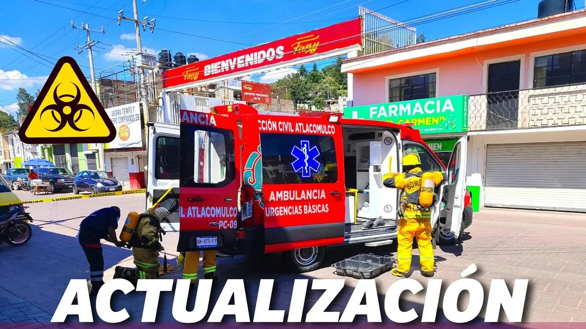 Temascalcingo: Declaran emergencia química por fuga de amoniaco