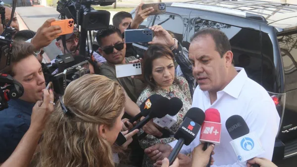 Cuauhtémoc Blanco Bravo acudió de manera voluntaria a la Fiscalía General de Morelos.