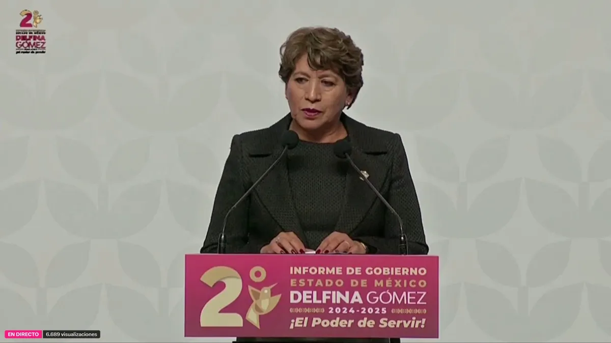 #EnVivo | Segundo Informe de Gobierno de Delfina Gómez Álvarez