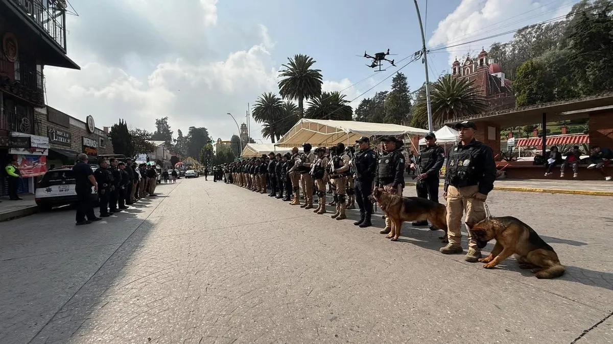 Metepec blindado para el Paseo de la Agricultura 2025