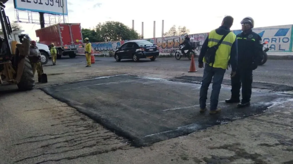 Goteras del Viaducto Elevado afectan Periférico Norte: Junta de Caminos
