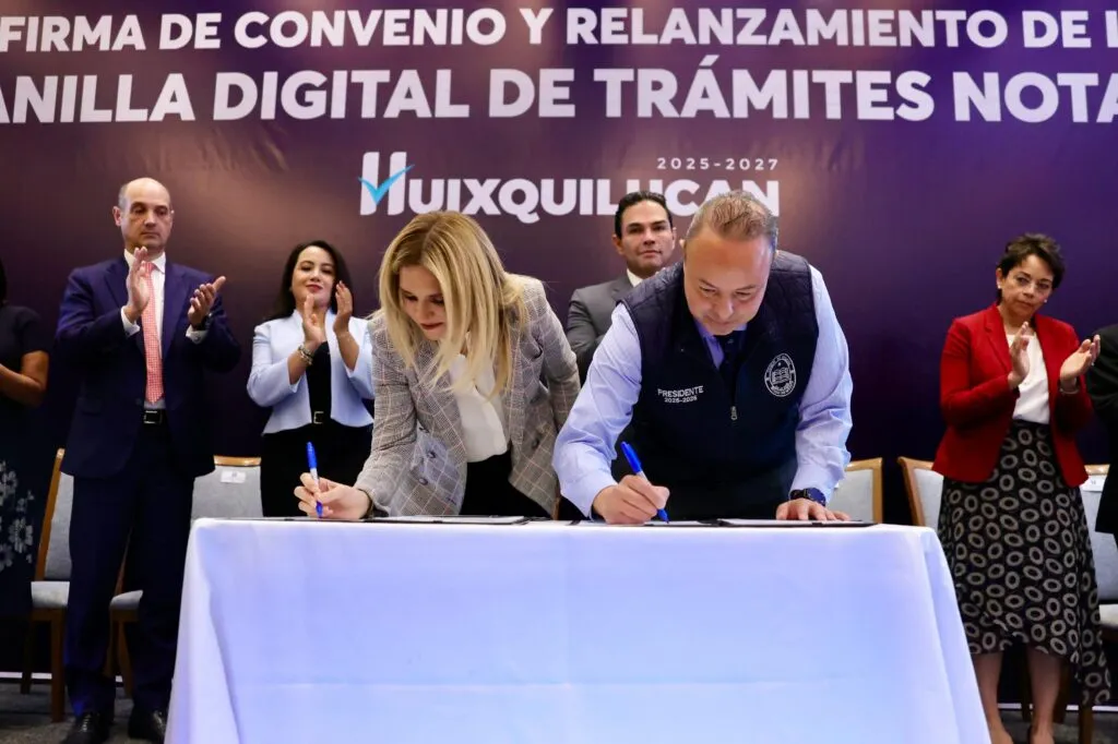 Huixquilucan consolida un gobierno innovador con Ventanilla Digital de Trámites Notariales