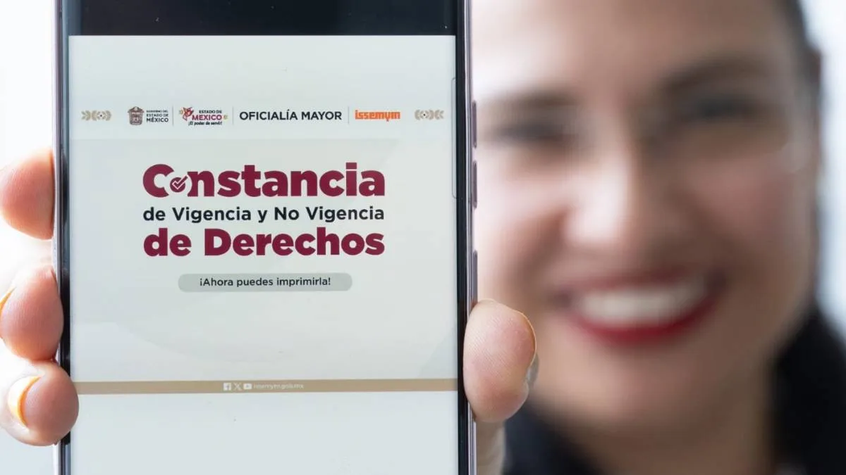 ¿Sabías que puedes descargar en línea la Constancia de Vigencia de Derechos del ISSEMYM?
