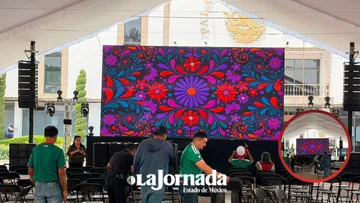 En Ecatepec instalan 10 pantallas gigantes para disfrutar el México vs Inglaterra