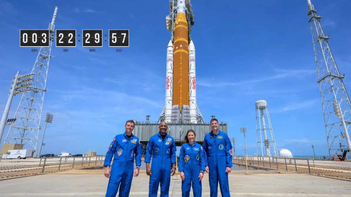 La misión tripulada Artemis II despega rumbo a la Luna con astronautas a bordo de la nave Orión en un histórico vuelo de la NASA.