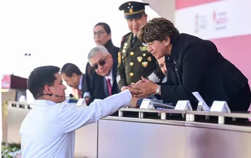 Delfina Gómez encabeza el 112 Aniversario de los Tratados de Teoloyucan en Rayón