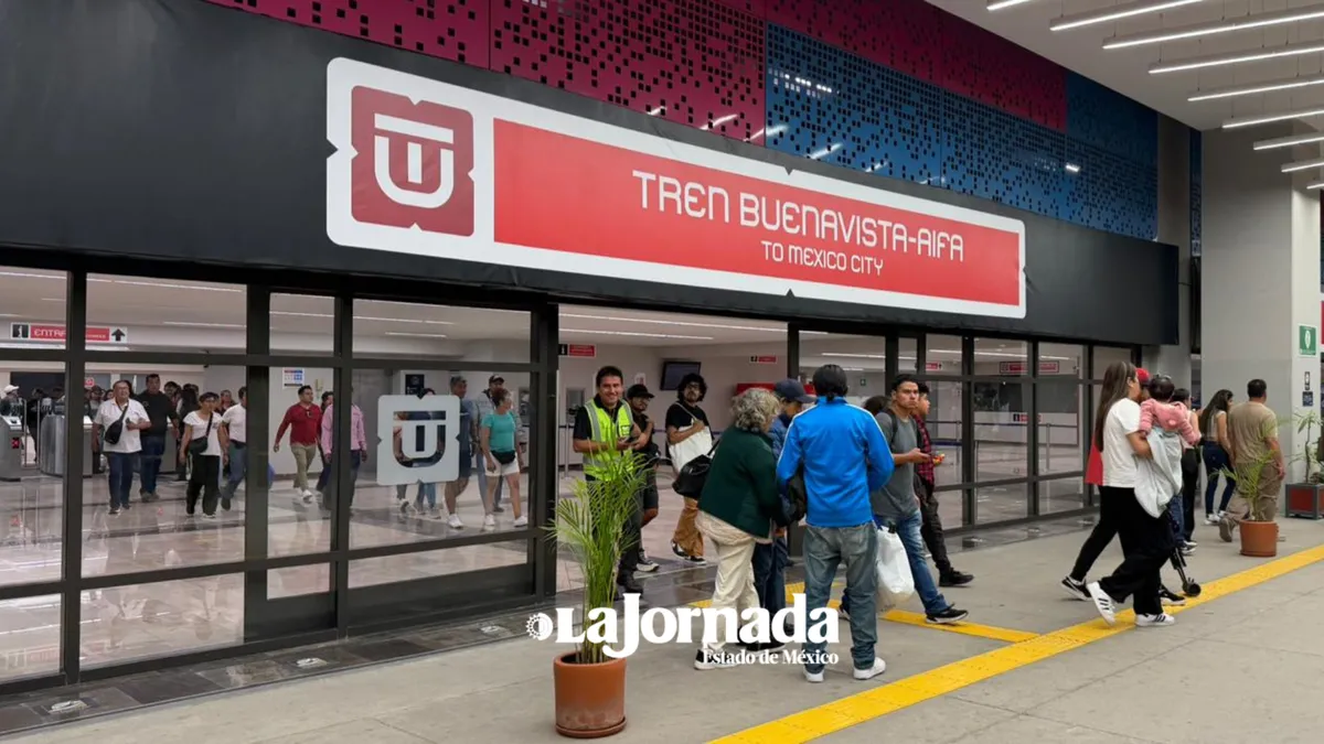 Alta demanda marca arranque del tren suburbano al AIFA [VIDEO]