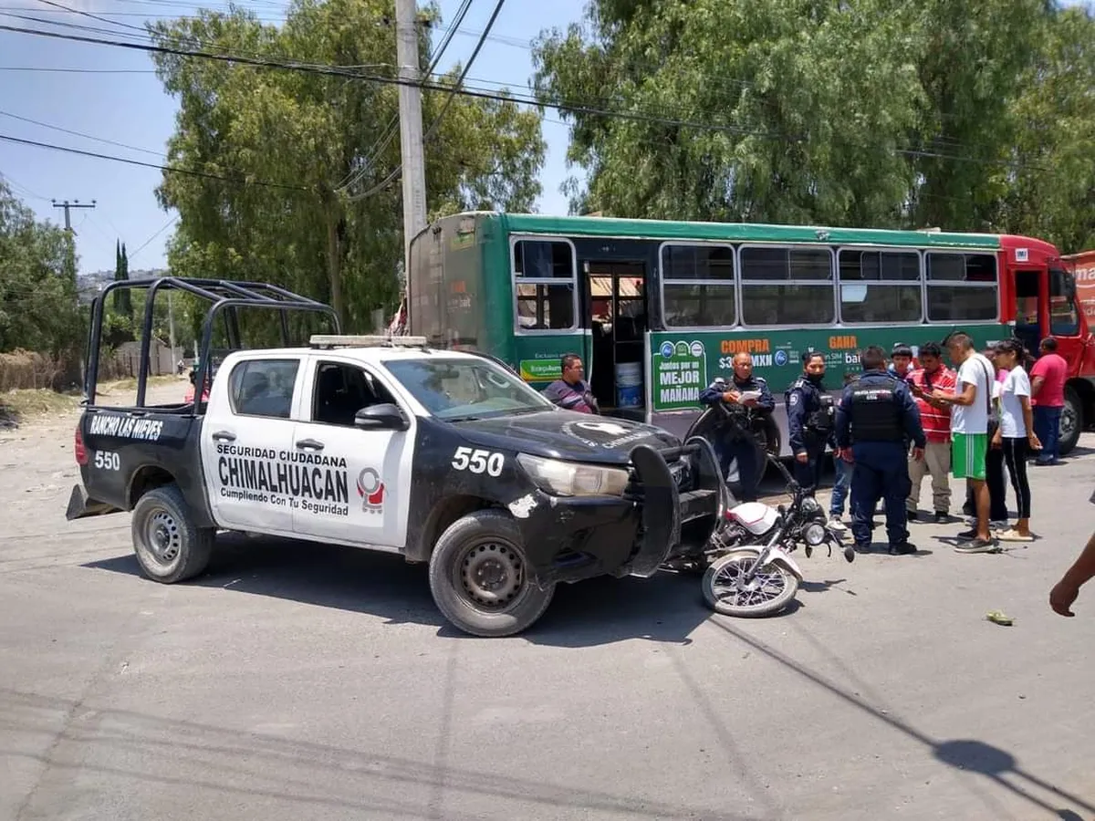 Muere menor tras ser arrollado por una patrulla en Chimalhuacán