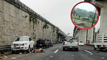 Choque en la México-Toluca deja un fallecido