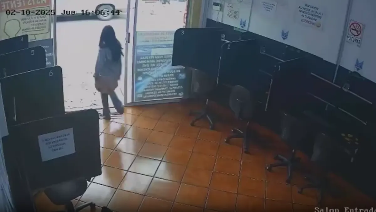 [VIDEO] Revelan últimas imágenes de Kimberly Moya antes de desaparecer