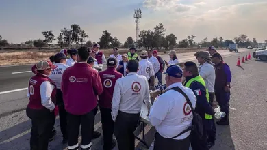 GEM despliega operativo en la Peñón-Texcoco por peregrinos guadalupanos