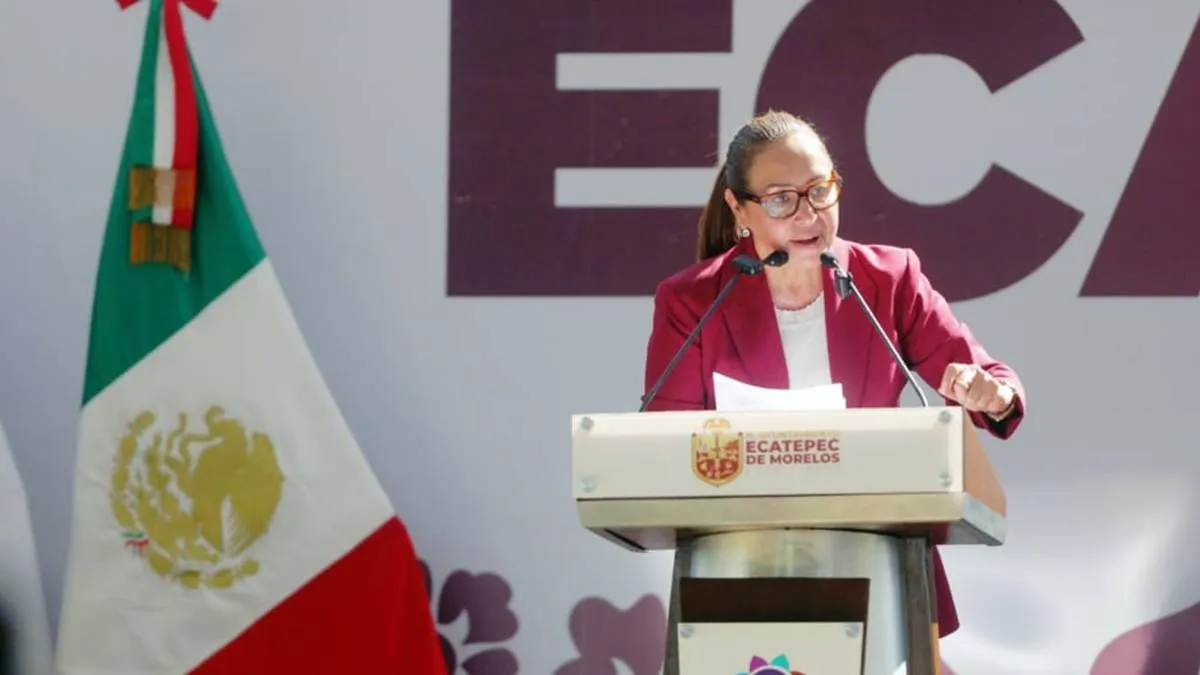 Azucena Cisneros rinde Primer Informe ante 20 mil personas en Ecatepec