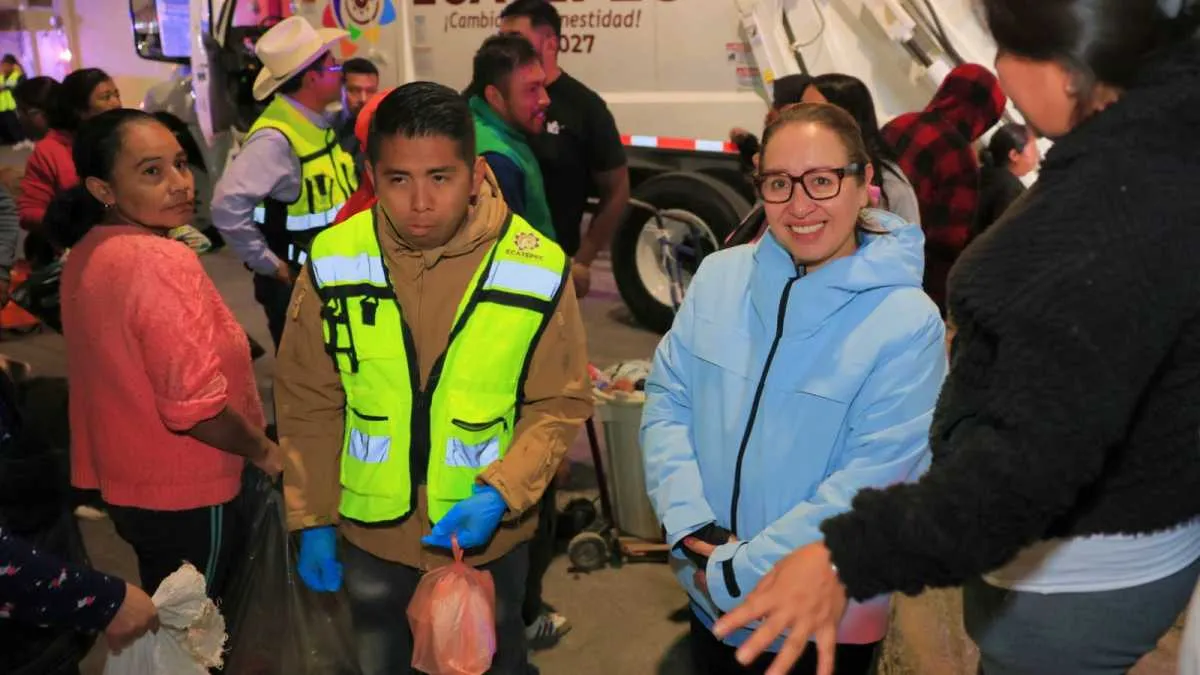 Con recolección nocturna de basura se retiran más de 750 toneladas en Ecatepec