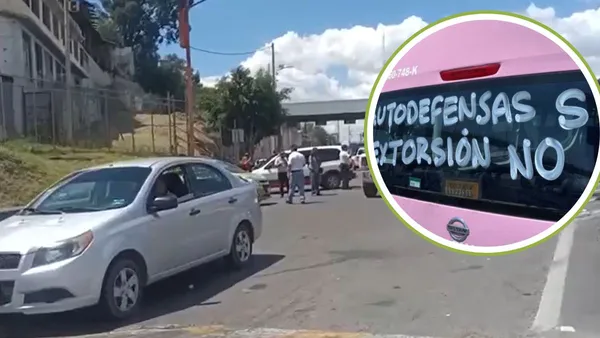 Edomex: Nuevo caso de extorsión revive a las "autodefensas del transporte"