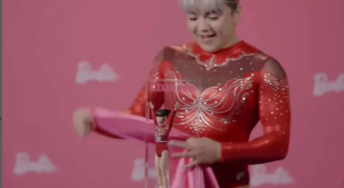 La gimnasta mexicana Alexa Moreno ya tiene su propia Barbie