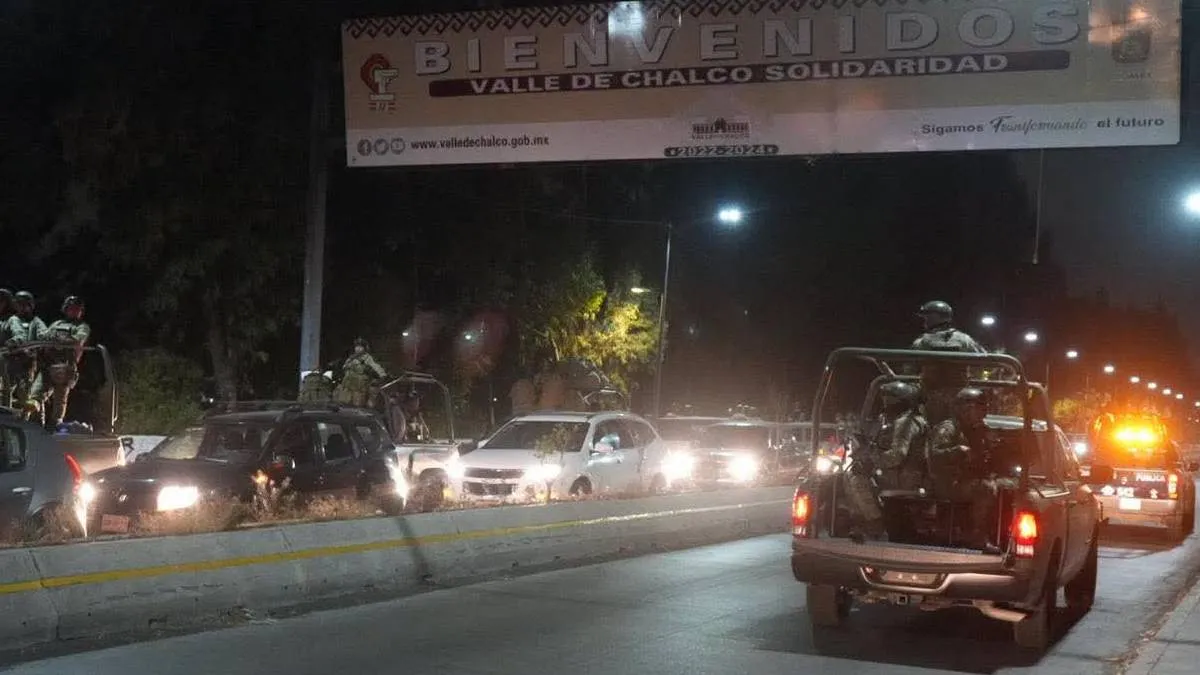 SEDENA reforzará la seguridad en Valle de Chalco