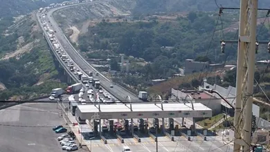 Toluca-Naucalpan colapsada tras manifestaciones en Tollocan y Toluca-Mexico