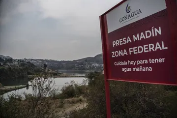 Presa Madin: desciende nivel a 40%