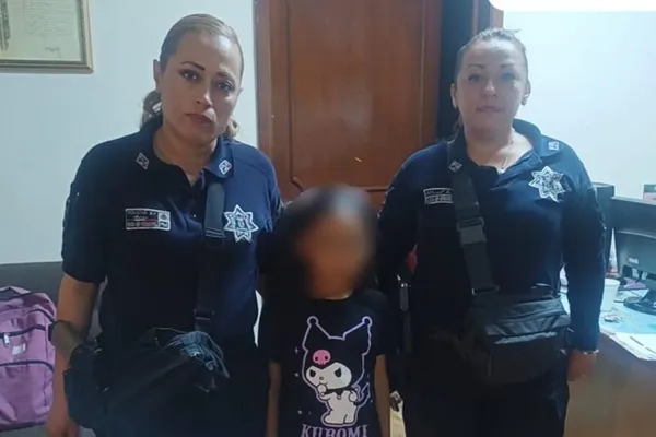 La menor relató que su madre había salido a buscar trabajo y, al pasar mucho tiempo, decidió salir a buscarla, pero se perdió.