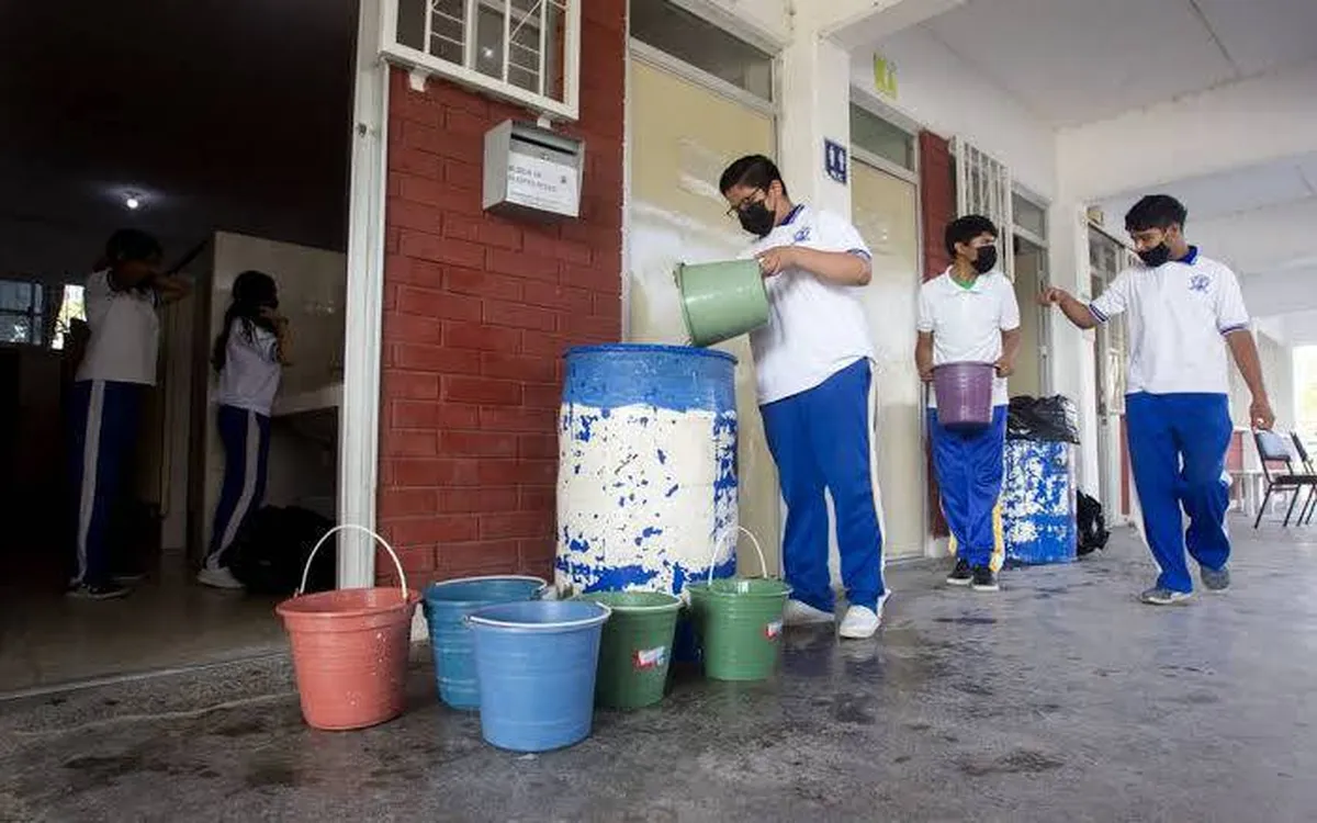 Por falta de agua algunas escuelas del Edomex adelantarán el fin de cursos: Alianza de Maestros