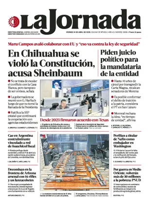 La Jornada Nacional | 24 de abril de 2026