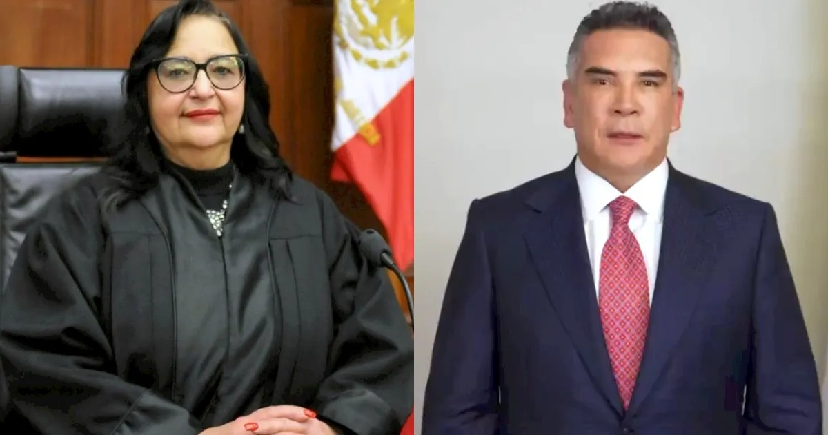 ¿Norma Piña toma bando? Se reunió con Alito Moreno; él lo confirma