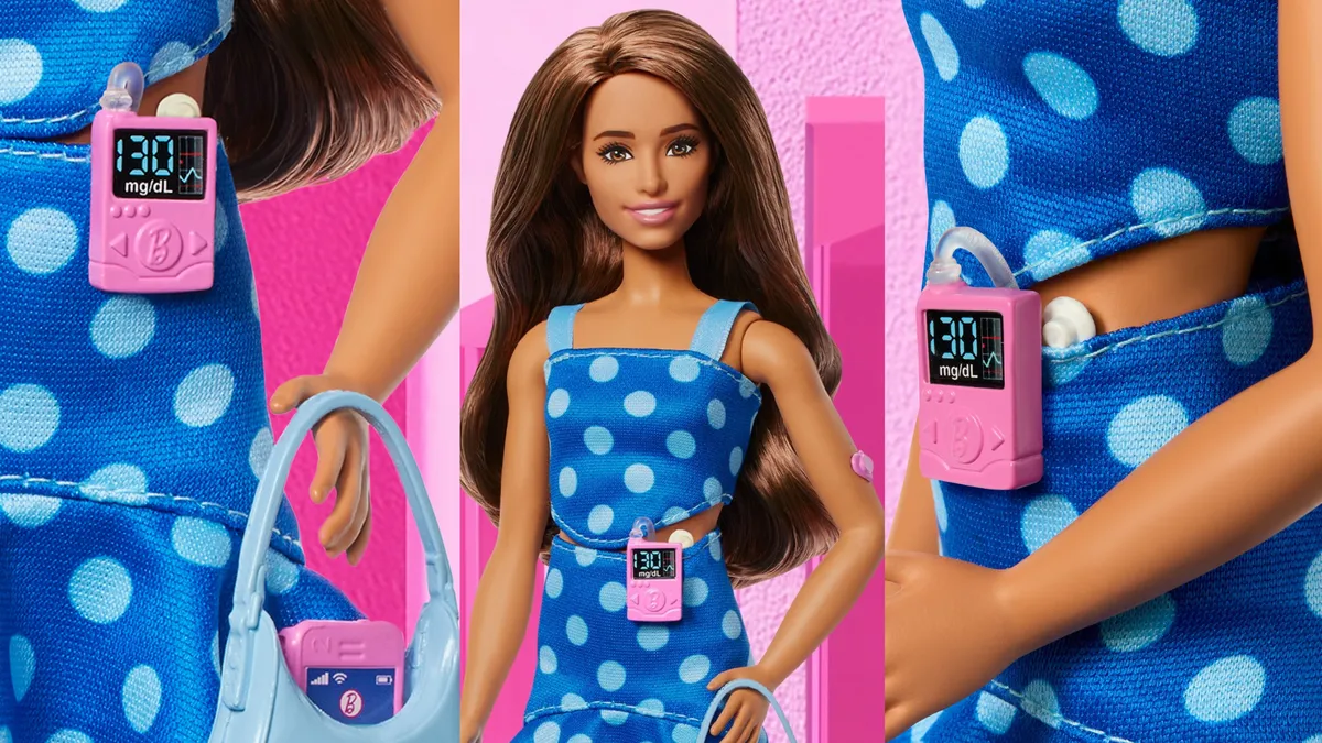 Mattel presenta la primer Barbie con diabetes tipo 1