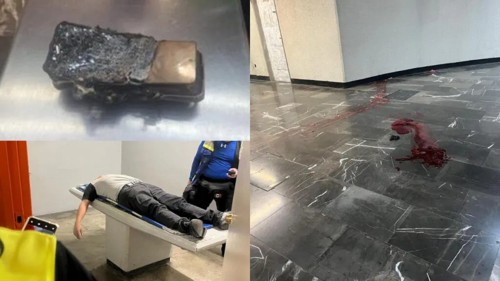[Fuertes Imágenes] Muere usuario del Metro CDMX en la Línea 7, su celular explotó y cayó desde 30 metros de altura  