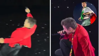 Harry Styles convierte una caída en uno de los momentos más comentados de su gira en México.