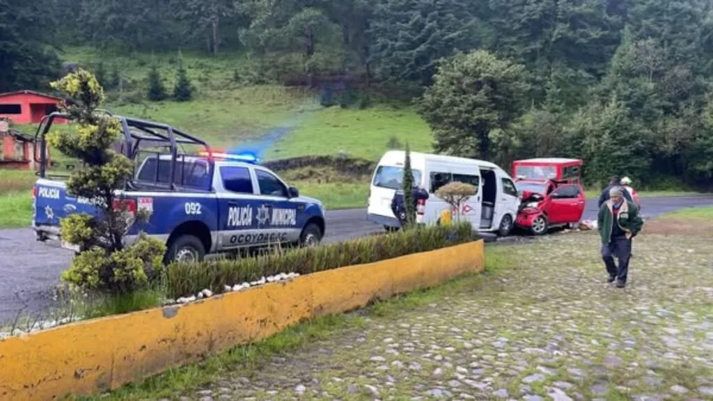 Accidente en Ocoyoacac deja varios lesionados