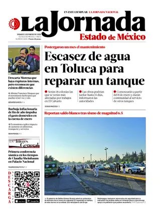 La Jornada Edomex | 03 de enero de 2026