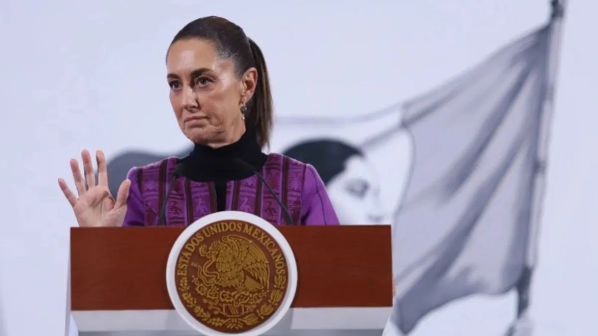 “Bajo ninguna circunstancia aceptará intervenciones, intromisiones", dijo Claudia Sheinbaum desde Palacio Nacional.