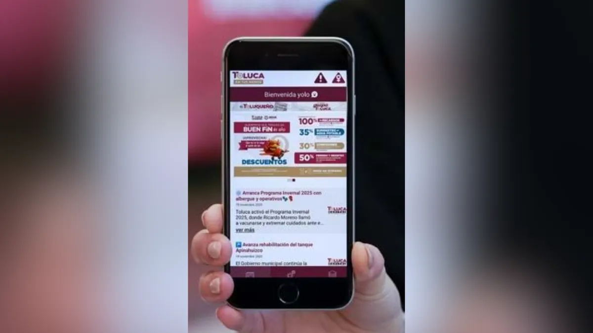 App Toluca en tus Manos agiliza trámites y reportes de servicios públicos
