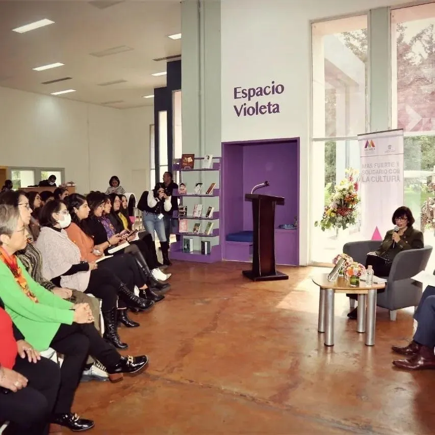 Espacio Violeta, un nuevo “escenario” para las actividades del 8M