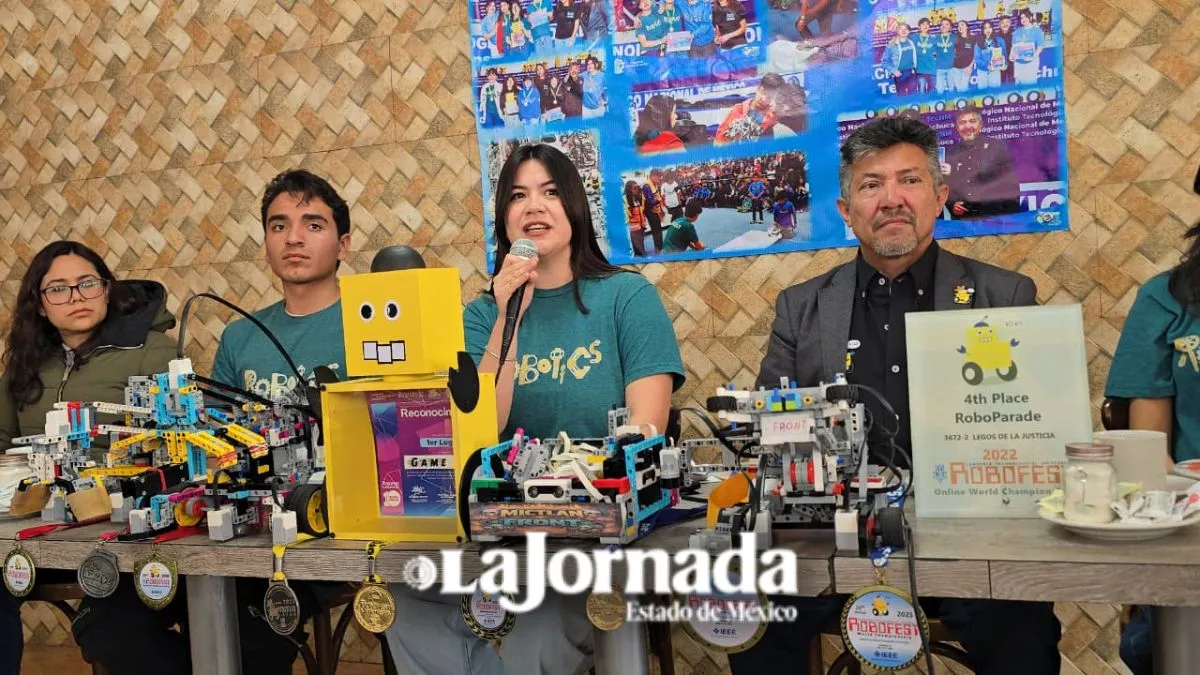 Estudiantes del Edomex piden apoyo para asistir a competencia internacional de robótica