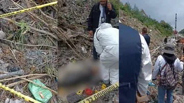 Localizan restos humanos en canal de Nextlalpan