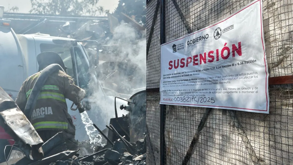 Tiradero incendiado en Xonacatlán es clausurado definitivamente y se atrasa Hoy no Circula en Toluca