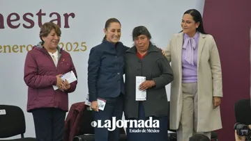 Continuará la implementación de políticas de bienestar: Delfina Gómez