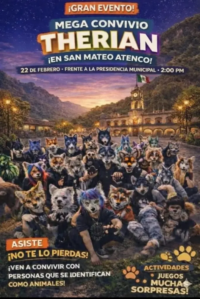 Convocan a convivencia “Therian” en Toluca