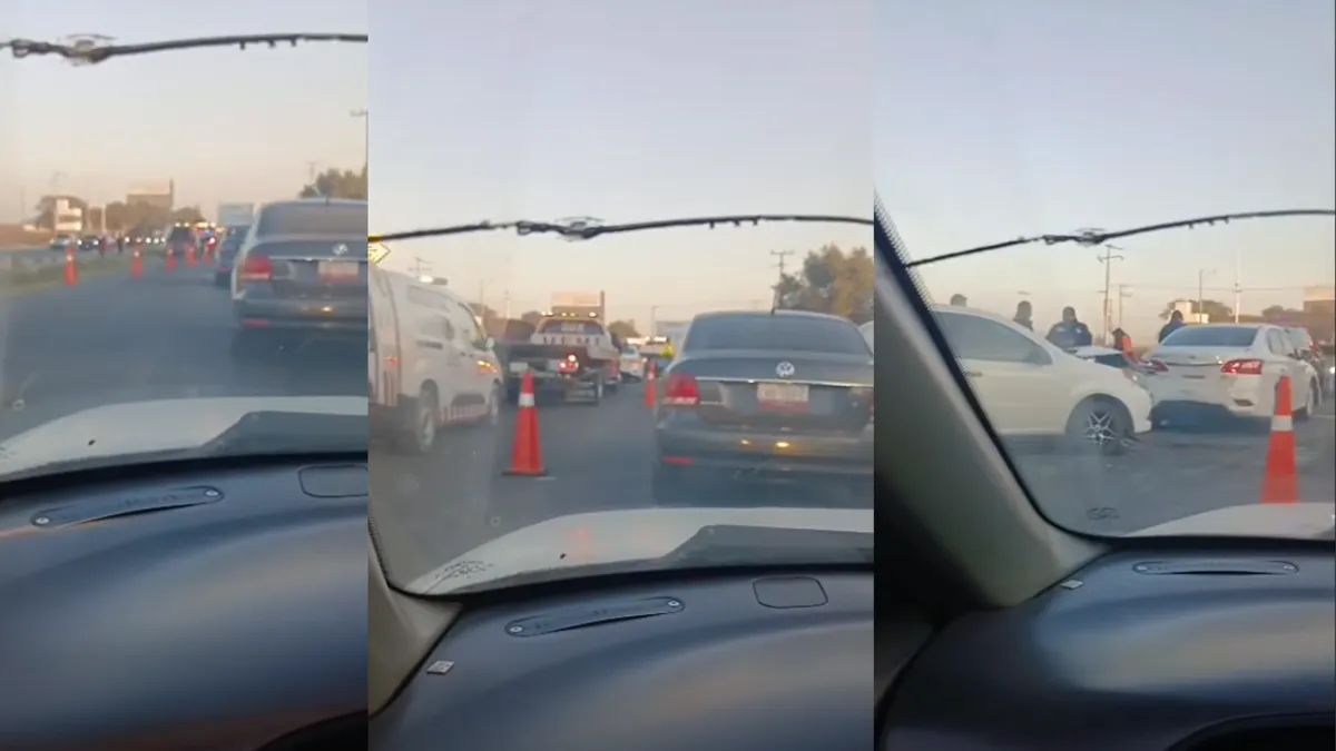 [VIDEO] Accidente provoca tráfico intenso en la Toluca-Tenango