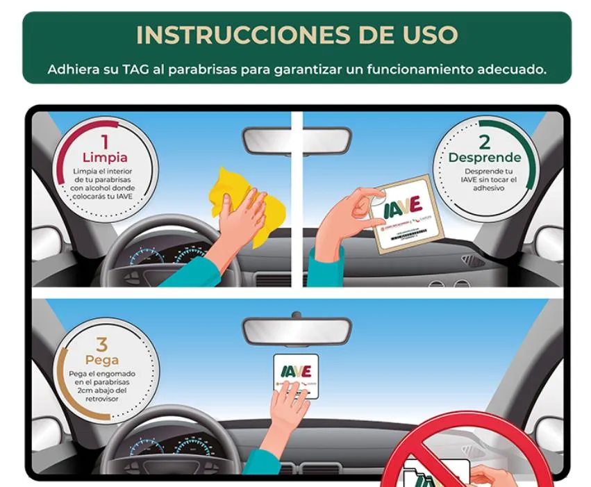 ¿Cómo adquirir el TAG IAVE?