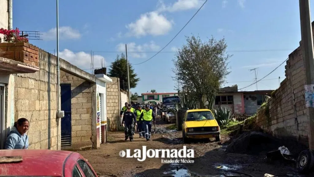 Desbordamiento del río Sanabria en Tenango del Valle dañó a viviendas