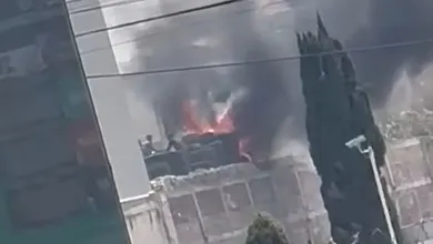 Incendio en Teoloyucan alarma a ciudadanos