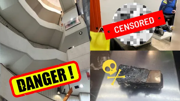 Un usuario del Metro murió en la estación Camarones de la Línea 7 luego de que presuntamente le explotó el celular y cayó desde una altura de 30 metros.